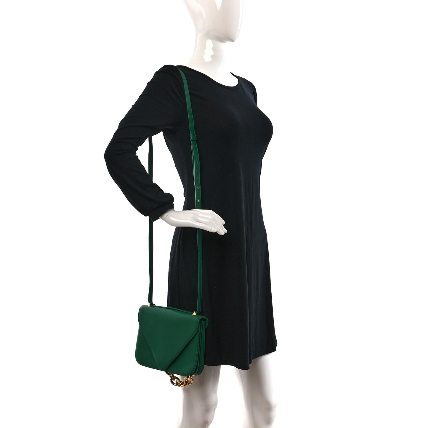 Calfskin Mount Envelope Bag Jungle