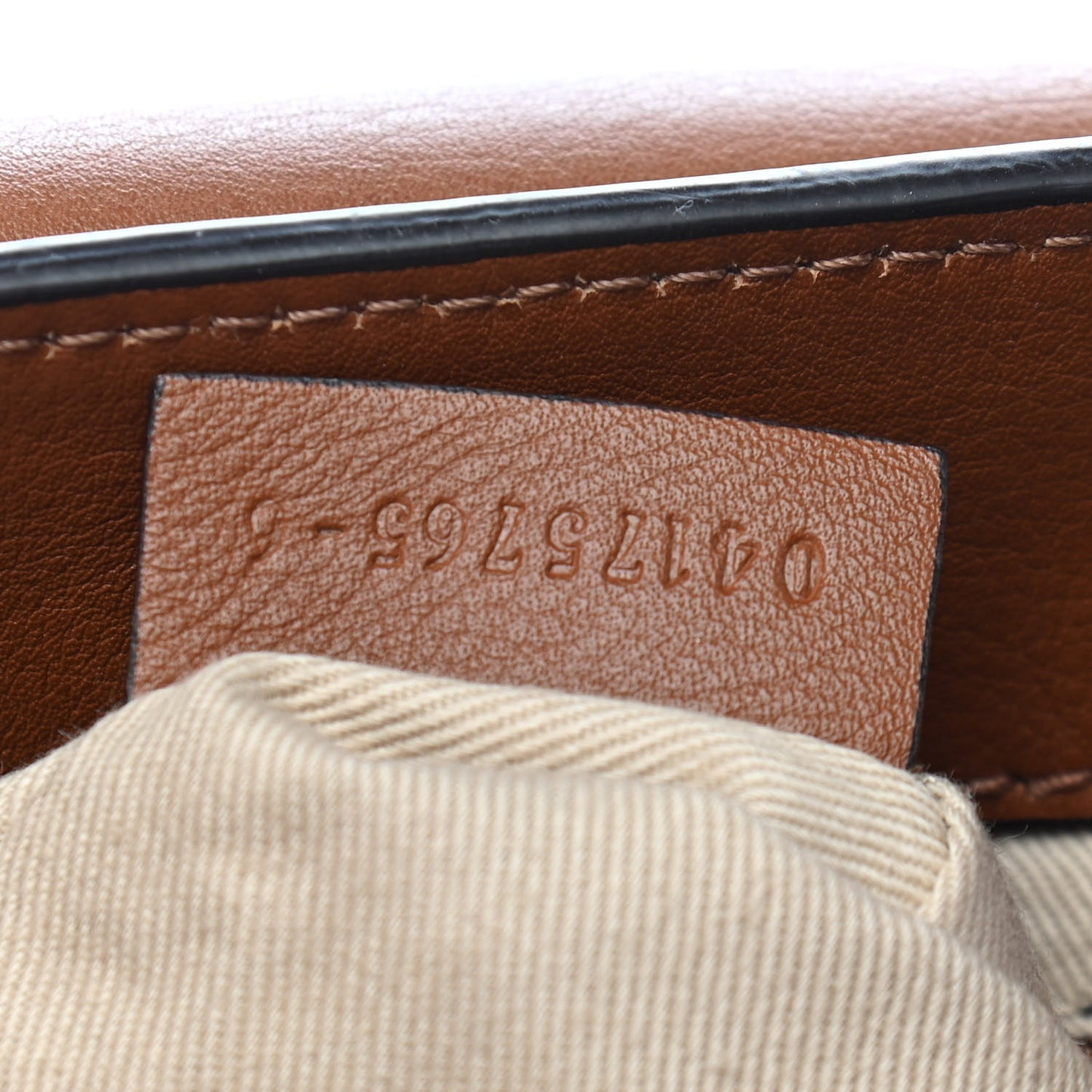 Suede Calfskin Small Faye Backpack Tan
