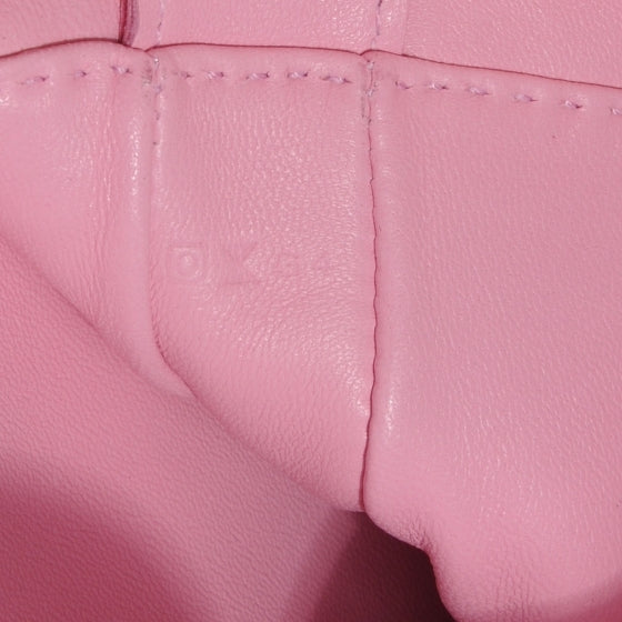 Lambskin Clou De Selle Pouch Petal Pink
