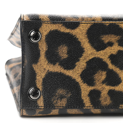 Louis Vuitton Canvas Calfskin Wild Animal Print City Steamer EW Marron 6 of 7