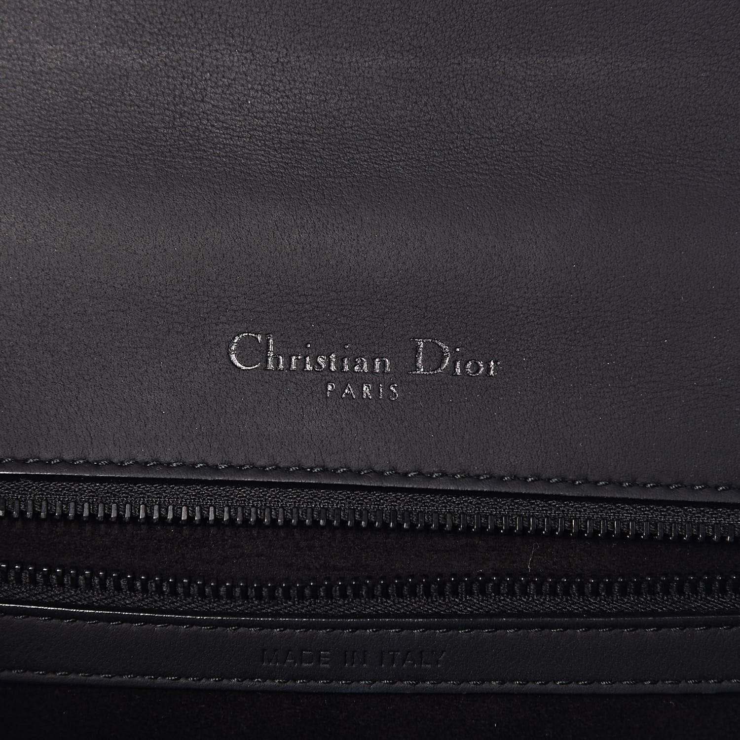 Christian Dior Ultra Matte Calfskin Studded Small Diorama Flap Bag Black 6 of 13