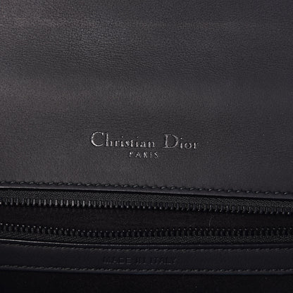 Christian Dior Ultra Matte Calfskin Studded Small Diorama Flap Bag Black 6 of 13