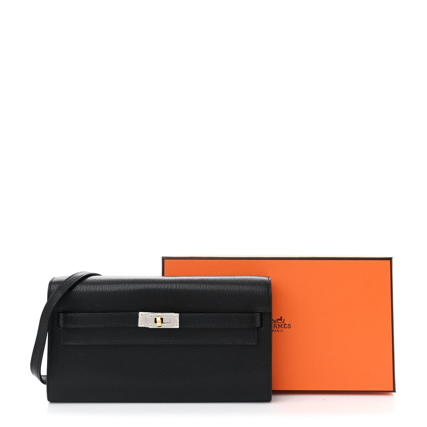 Chevre Chamkila Kelly Wallet To Go Black