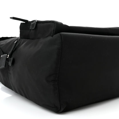 Prada Nylon Tessuto Saffiano Backpack Black 9 of 11