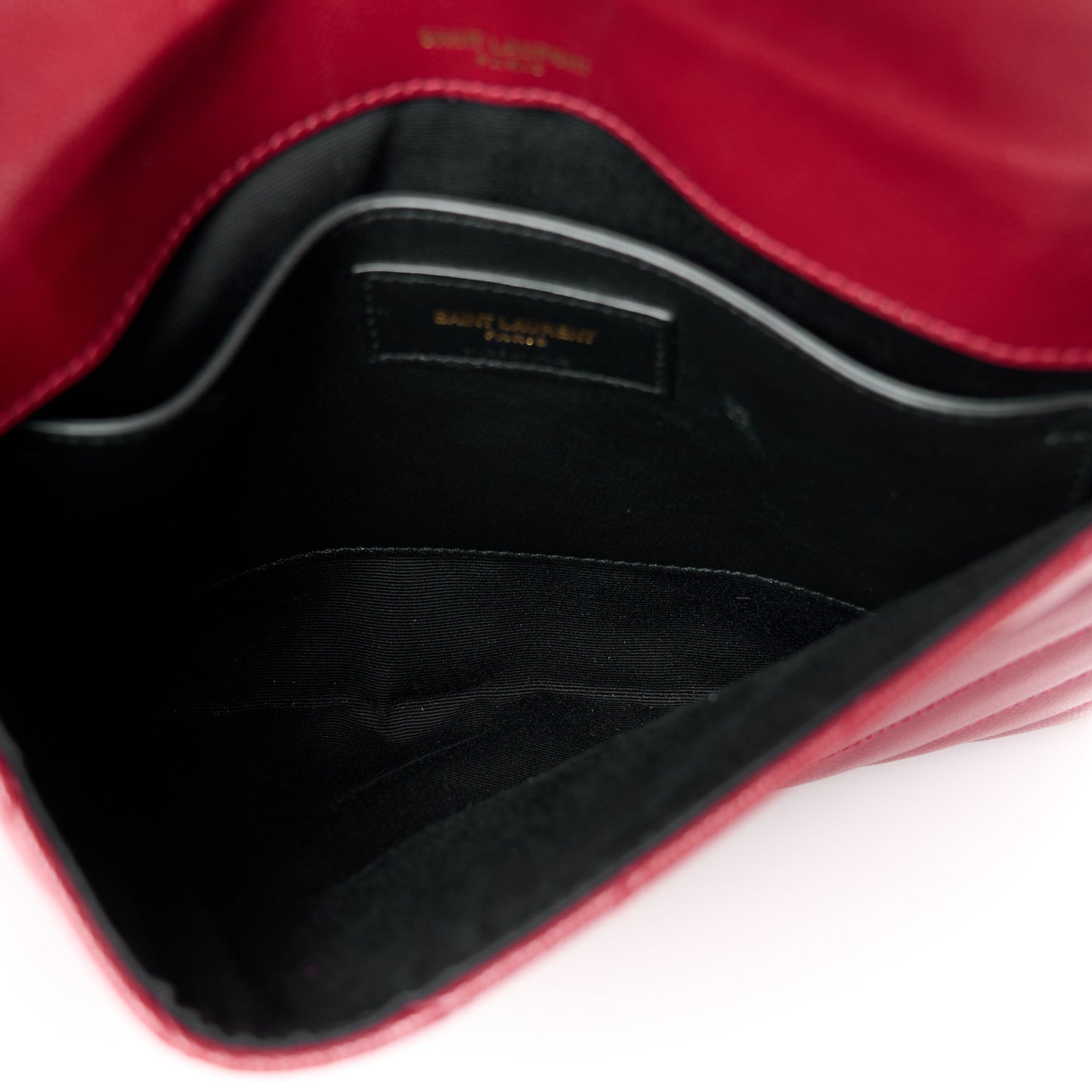 Grain De Poudre Matelasse Tribeca Chain Wallet Amaretto