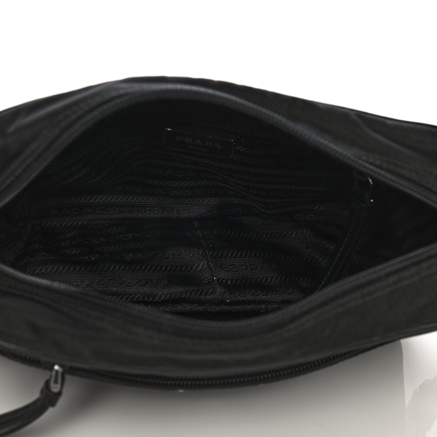 Tessuto Nylon Studded New Vela Shoulder Bag Black