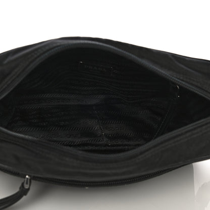 Prada Tessuto Nylon Studded New Vela Shoulder Bag Black 4 of 9