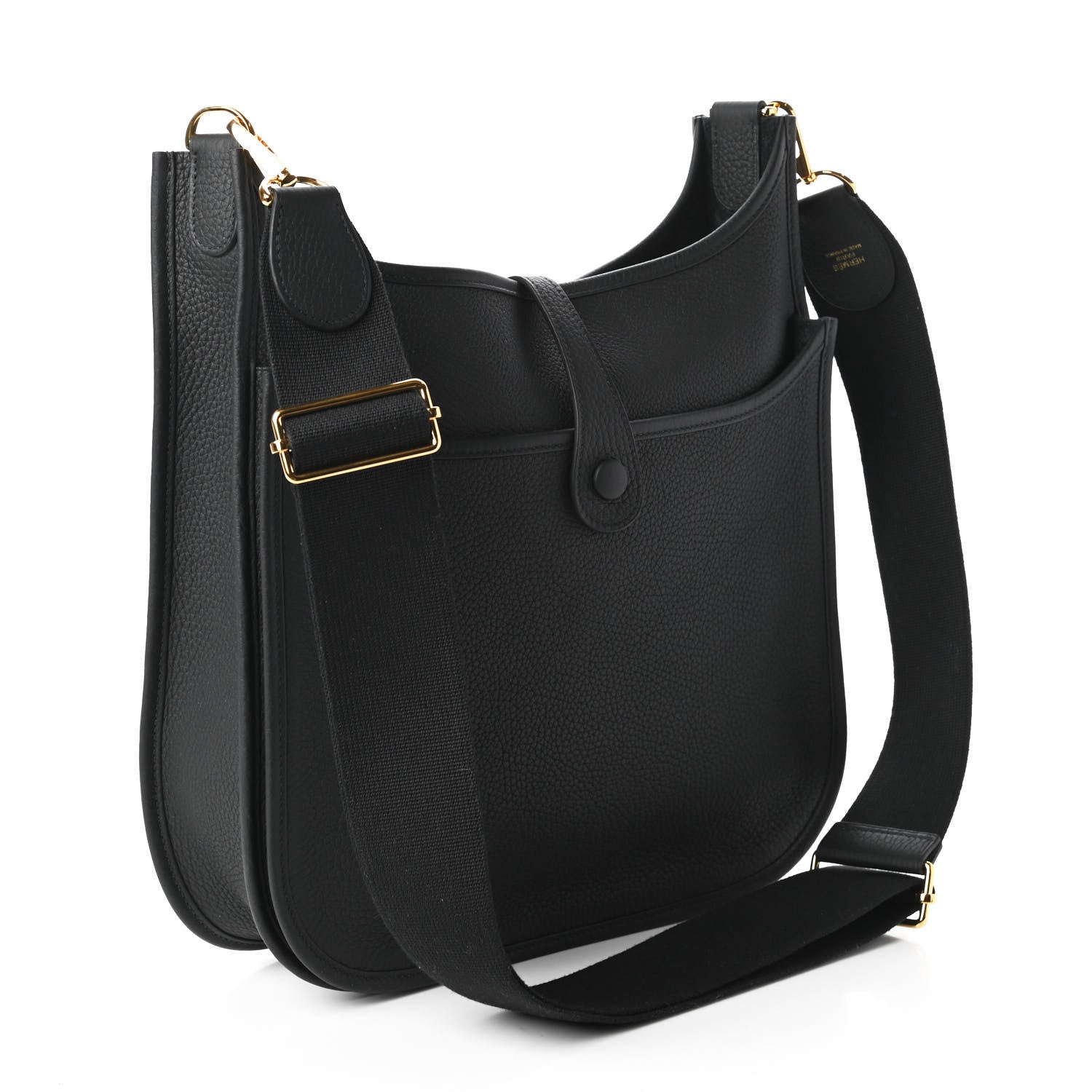 Hermes Taurillon Clemence Evelyne III PM Black 3 of 10