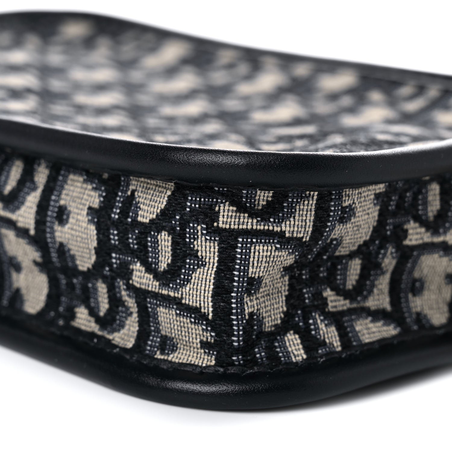 Christian Dior Oblique Diorquake Clutch Blue 9 of 11