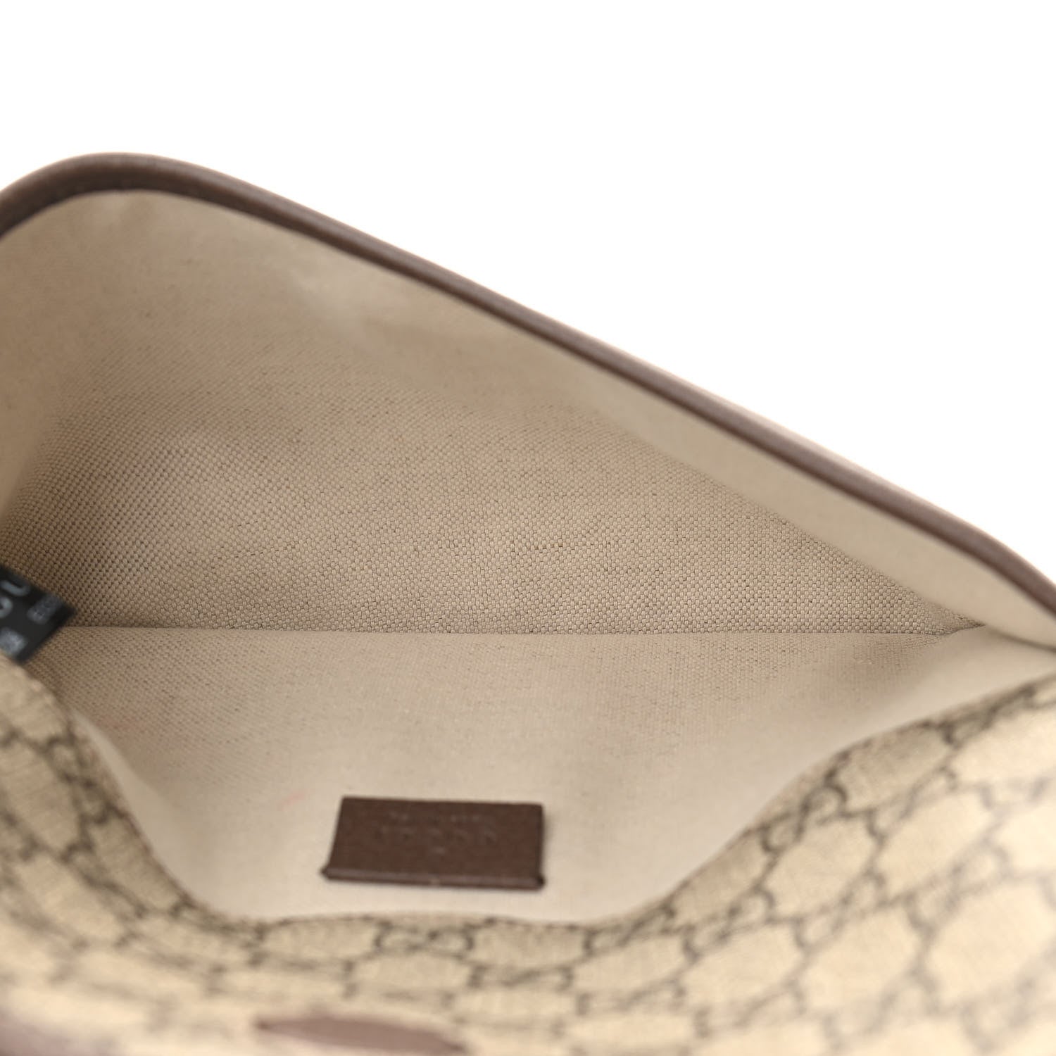 Gucci GG Supreme Monogram Neo Vintage Web Belt Bag Brown 5 of 11