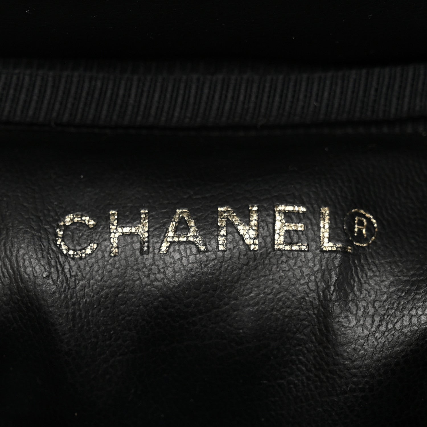 Chanel Caviar Vanity Cosmetic Case Black 6 of 13