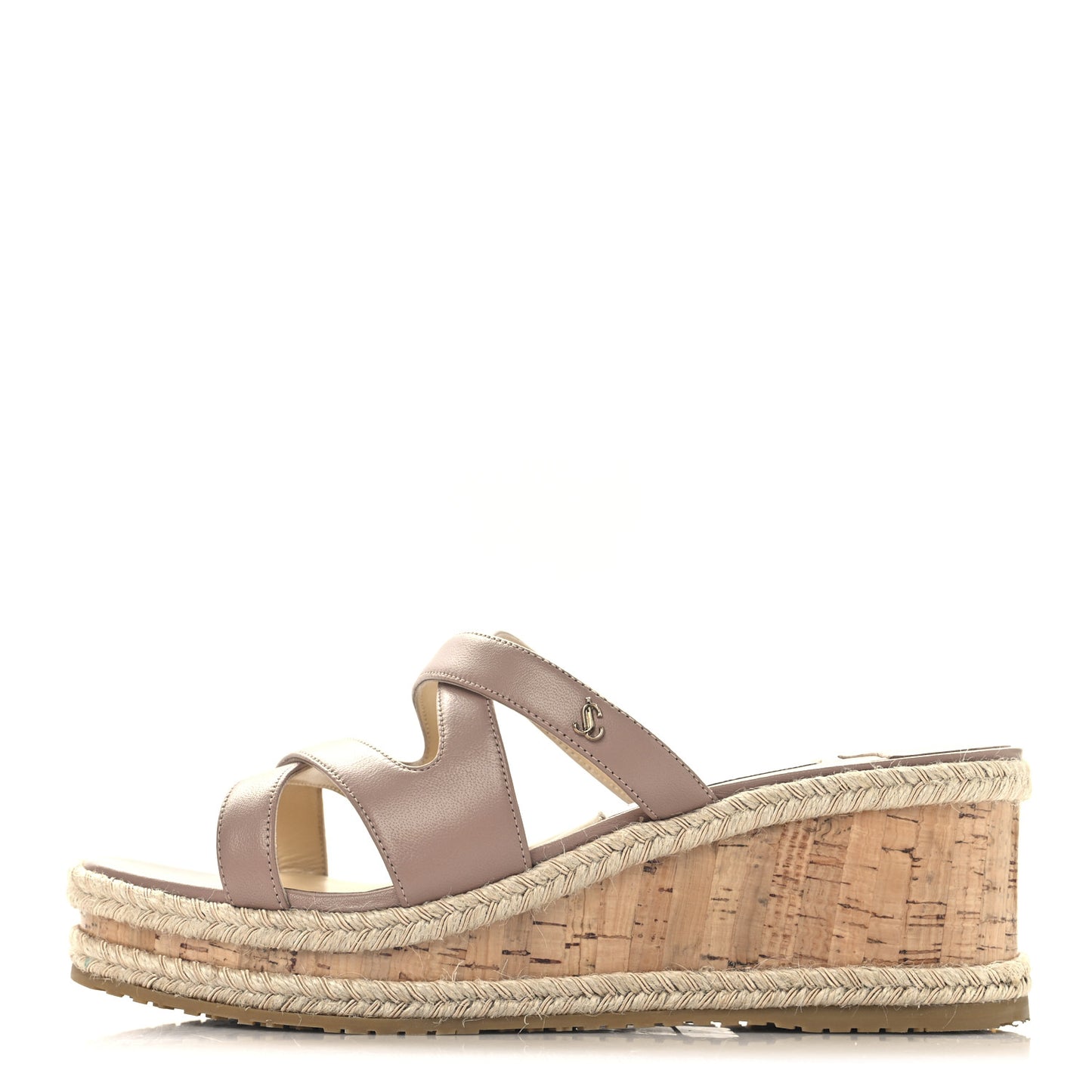Nappa Rayah 60 Wedge Sandals 37 Ballet Pink