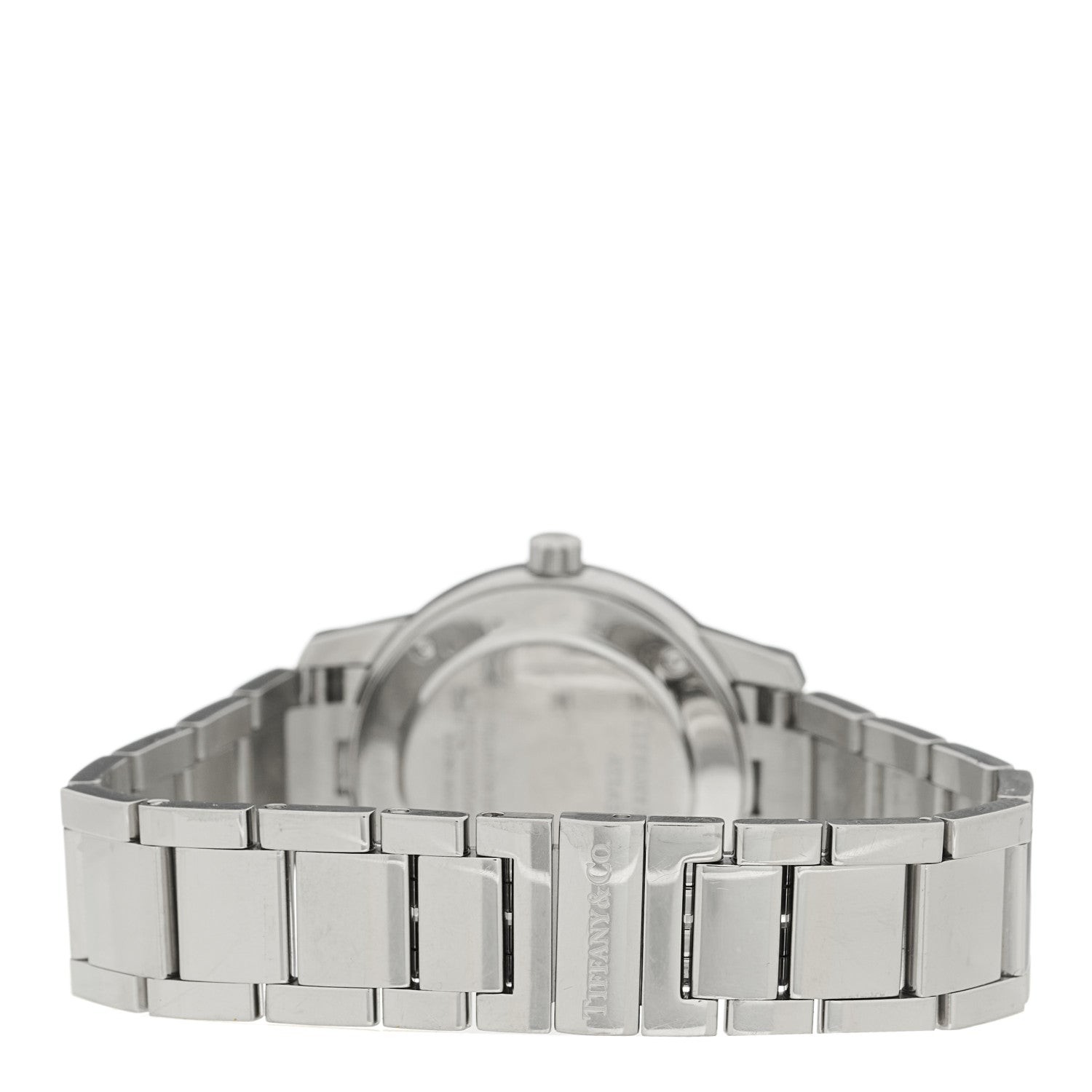 Tiffany Stainless Steel 29mm Atlas 2-Hand Quartz Watch Pink 3 of 5