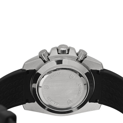 TUDOR Stainless Steel Rubber 41mm Sports Chronograph Automatic Watch Black 20300 4 of 4