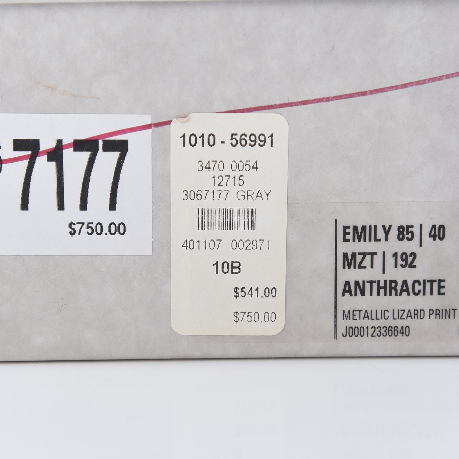 Jimmy Choo Metallic Emily 85 Sandals 40 Gray 10 of 10