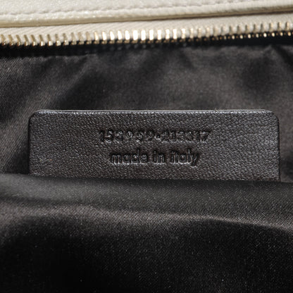 Saint Laurent Leather Oversized Muse Ivory 7 of 10
