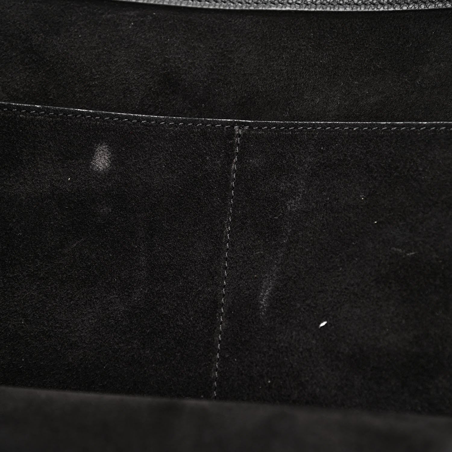 Celine Soft Grained Calfskin Medium Belt Cabas Phantom Black 12 of 12