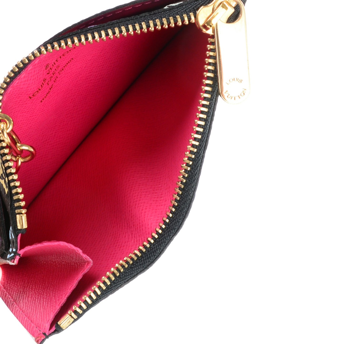 Monogram Multicolor Key Pouch Black Grenade