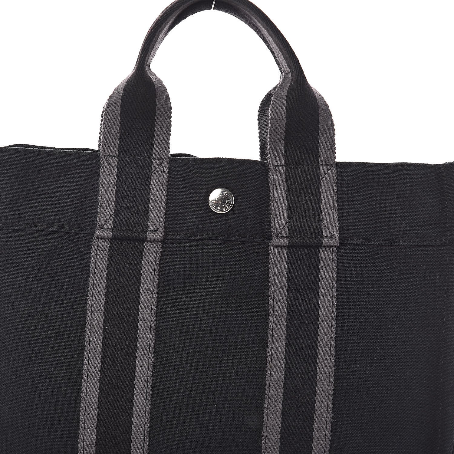 Hermes Canvas Fourre Tout PM Black 7 of 9