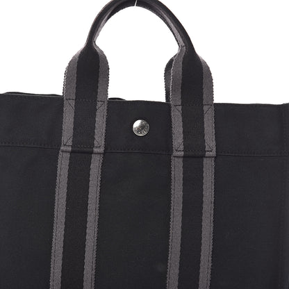 Hermes Canvas Fourre Tout PM Black 7 of 9