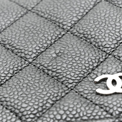Chanel Caviar Quilted Wallet on Chain WOC Black 13 of 14