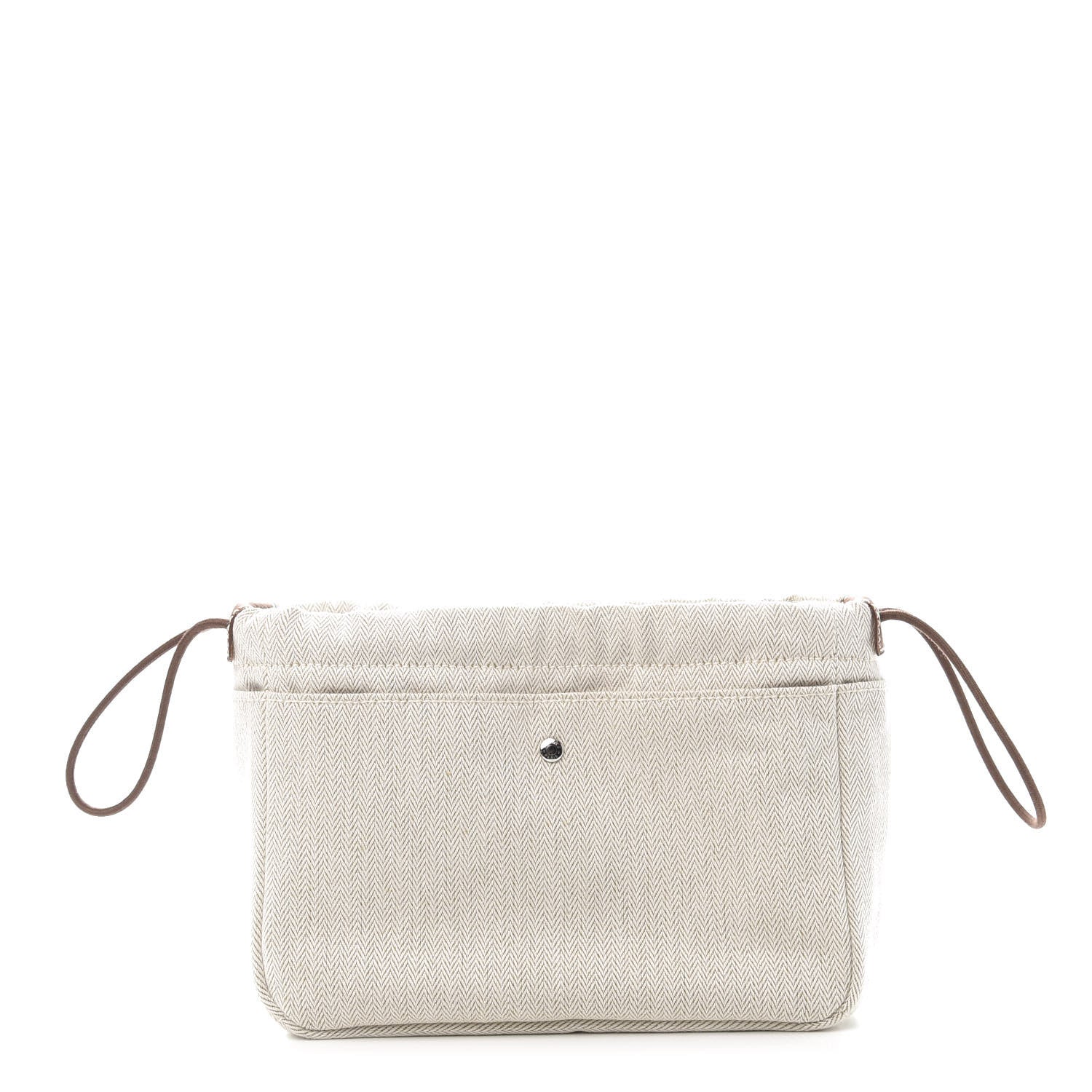 Hermes Canvas Barenia Fourbi 20 PM Pouch Naturel Fauve 1 of 7