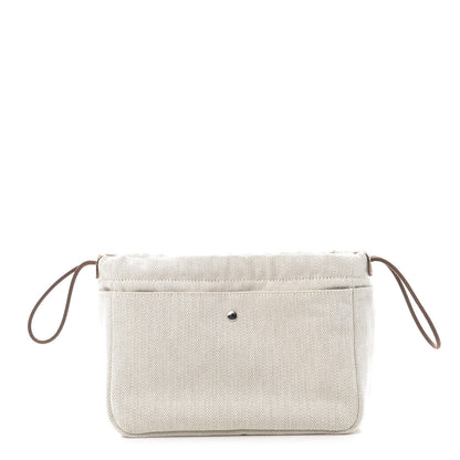 Hermes Canvas Barenia Fourbi 20 PM Pouch Naturel Fauve 1 of 7