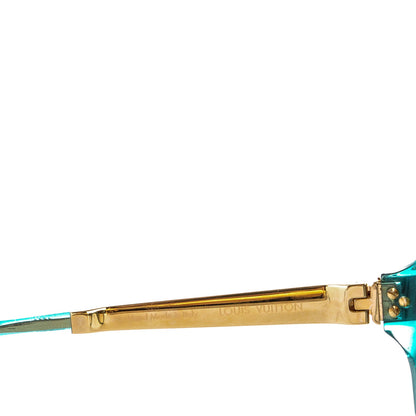 Louis Vuitton Petit Soupcon Cat Eye Sunglasses Z0638W Petrole 4 of 7