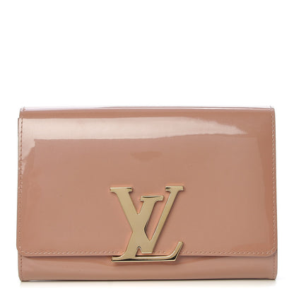 Louis Vuitton Vernis New Sobe Clutch Rose Velours 1 of 6