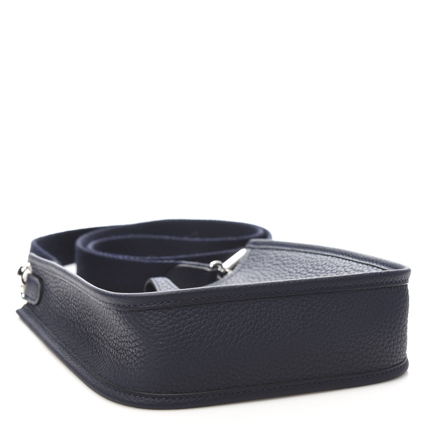 Hermes Taurillon Clemence Amazone Evelyne TPM Bleu Nuit Bleu Indigo 4 of 12