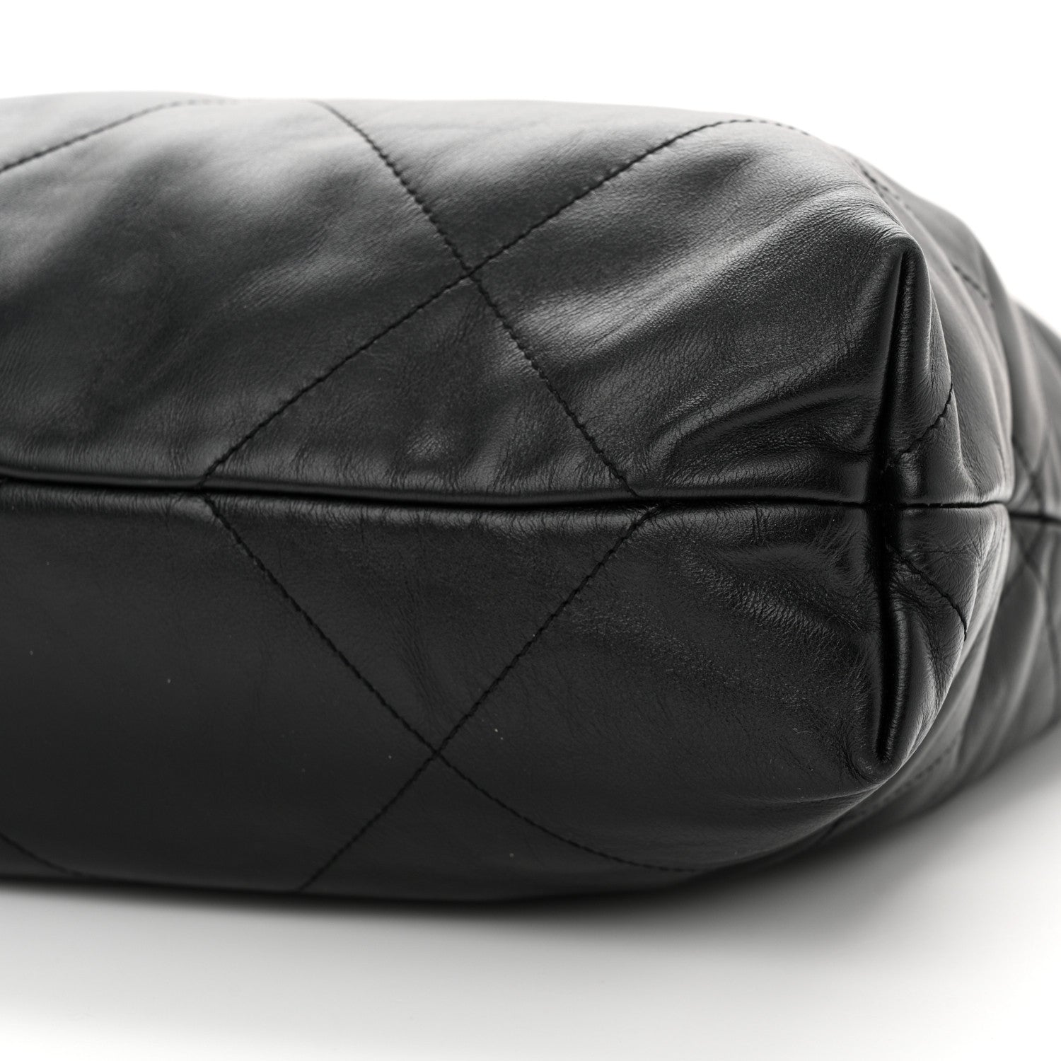 Chanel Shiny Calfskin Quilted Chanel 22 Black 11 of 11