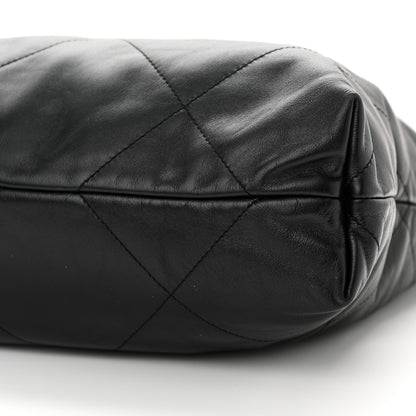 Chanel Shiny Calfskin Quilted Chanel 22 Black 11 of 11
