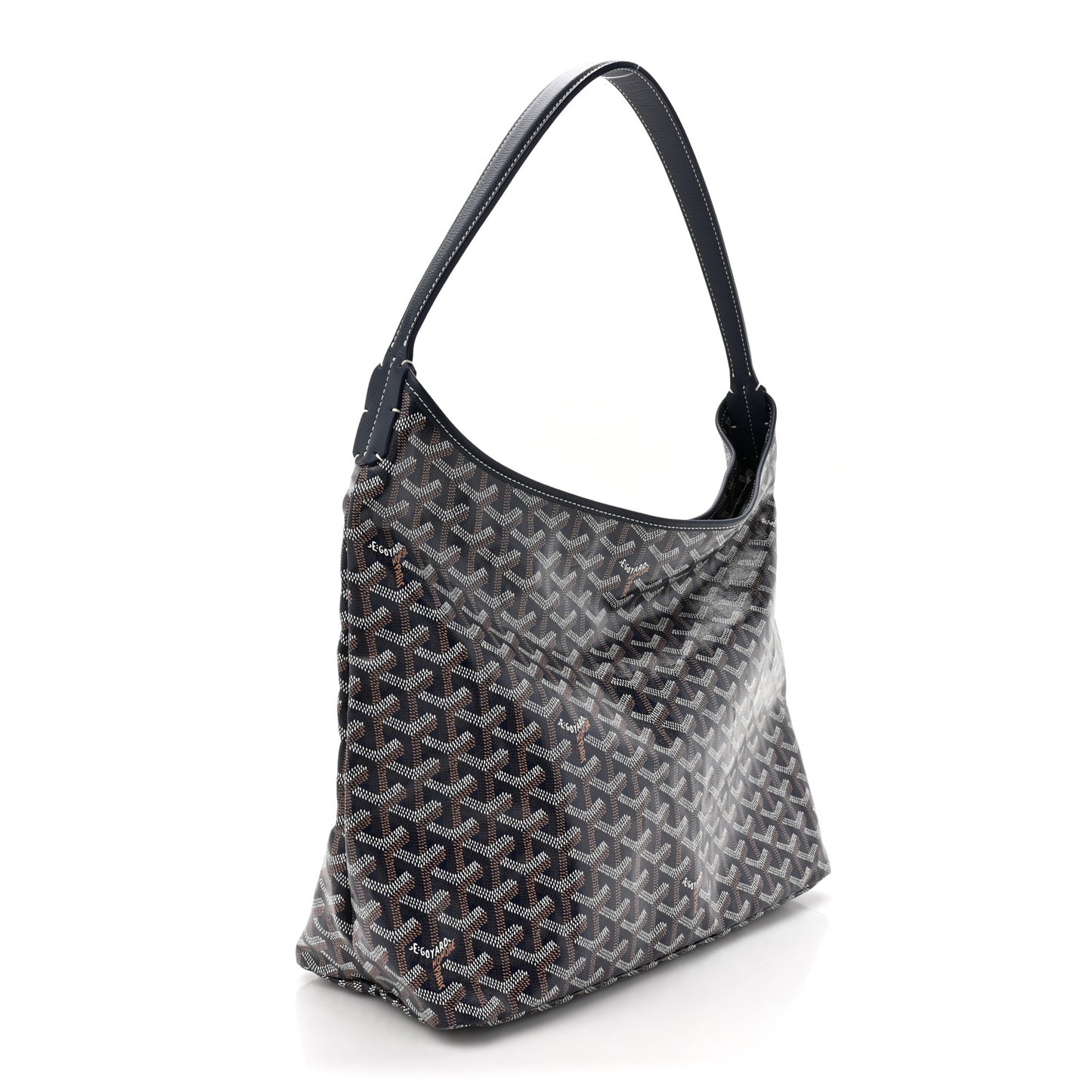 Goyardine Boheme Hobo Navy Blue