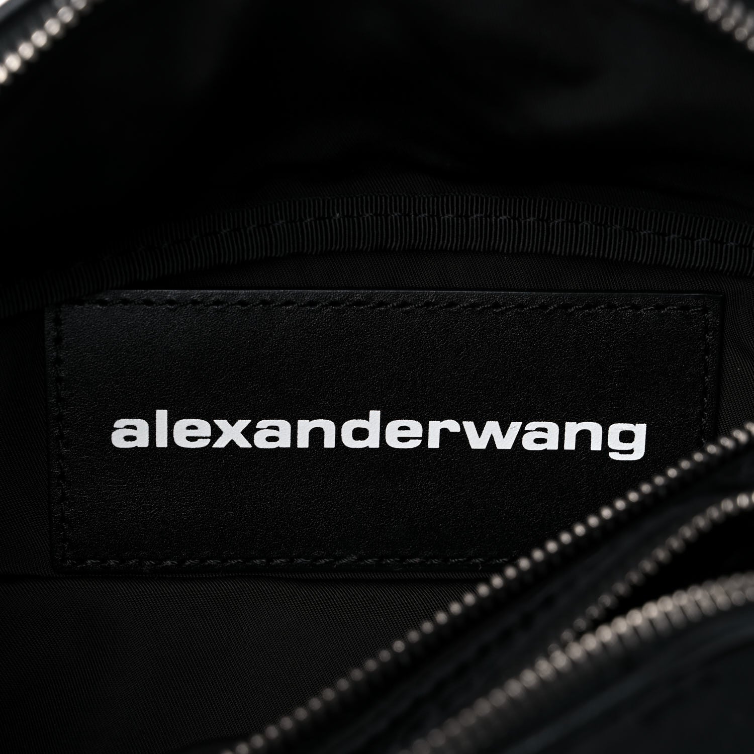 Alexander Wang Nylon Logo Printed Attica Belt Bag Black 6 of 11