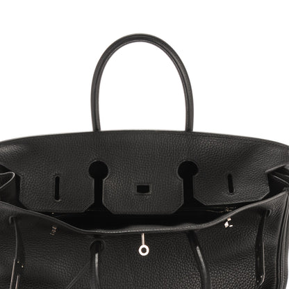 Hermes Taurillon Clemence Birkin 35 Black 20 of 24