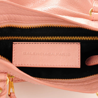 Balenciaga Agneau Giant 12 Gold Hardware Mini City Rose Peche 7 of 8