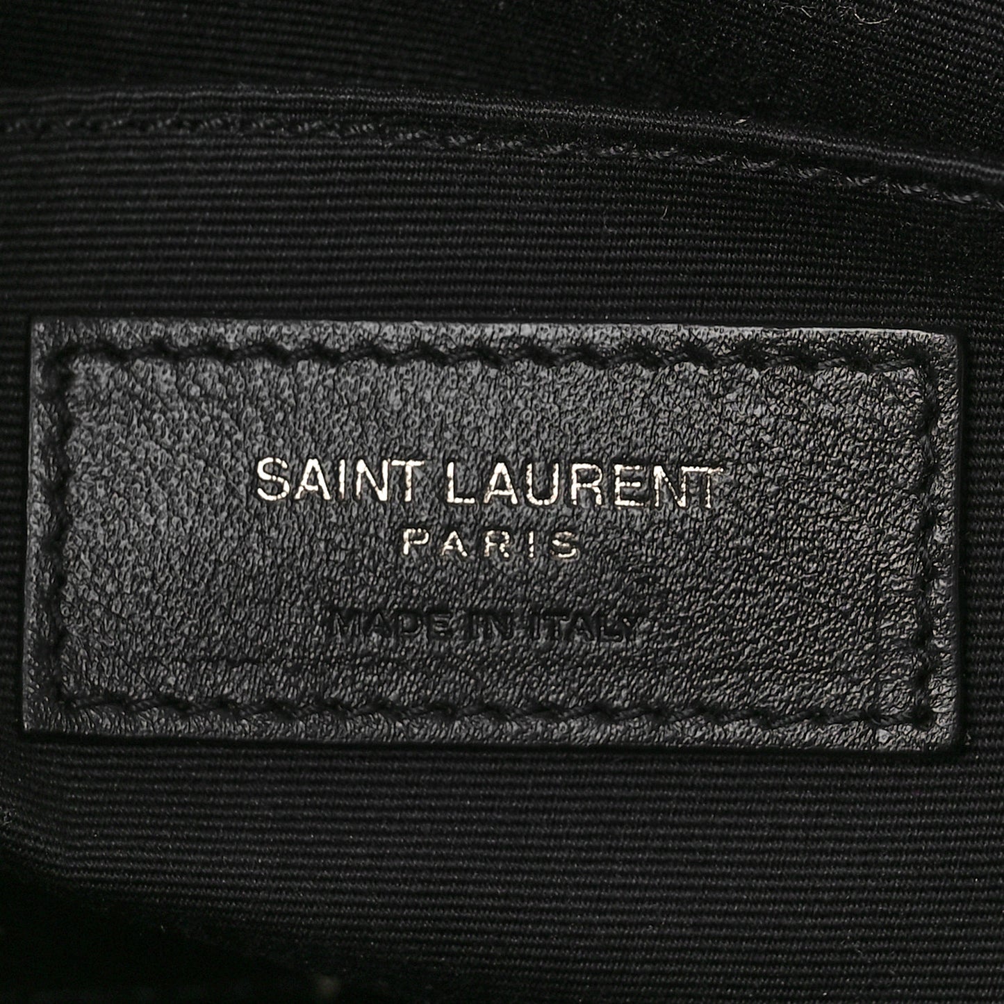Calfskin Matelasse Monogram Lou Camera Bag Black