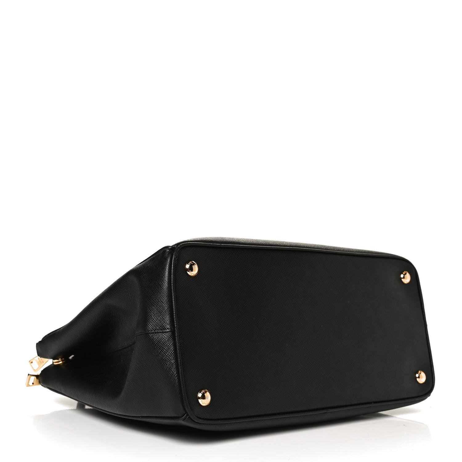 Prada Saffiano Medium Galleria Double Zip Tote Black 4 of 14