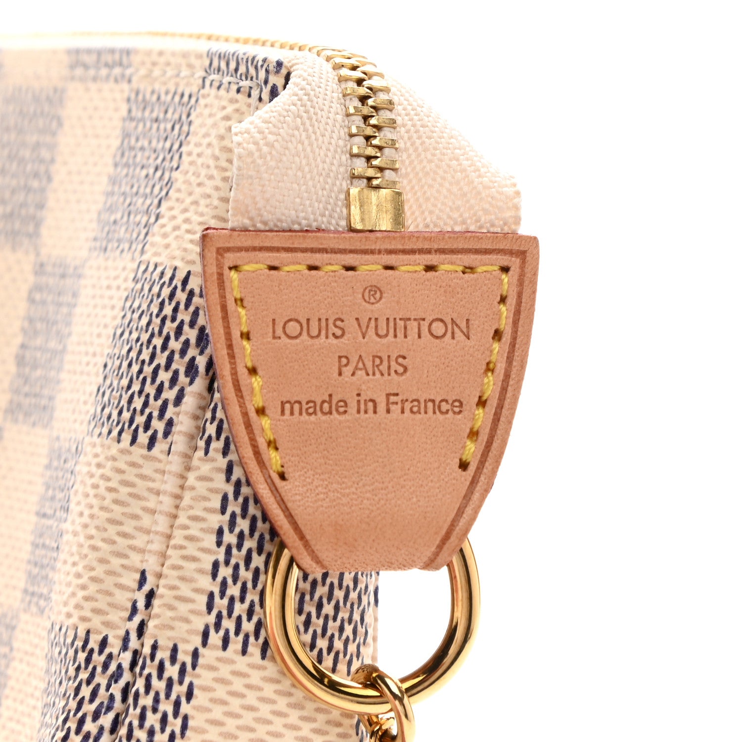 Louis Vuitton Damier Azur Mini Pochette Accessories 6 of 8