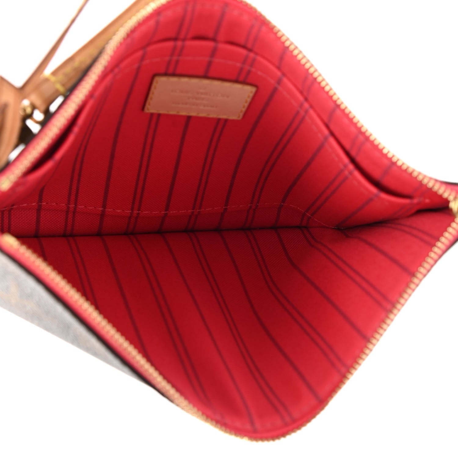 Louis Vuitton Monogram Neverfull MM GM Pochette Grenade 5 of 8