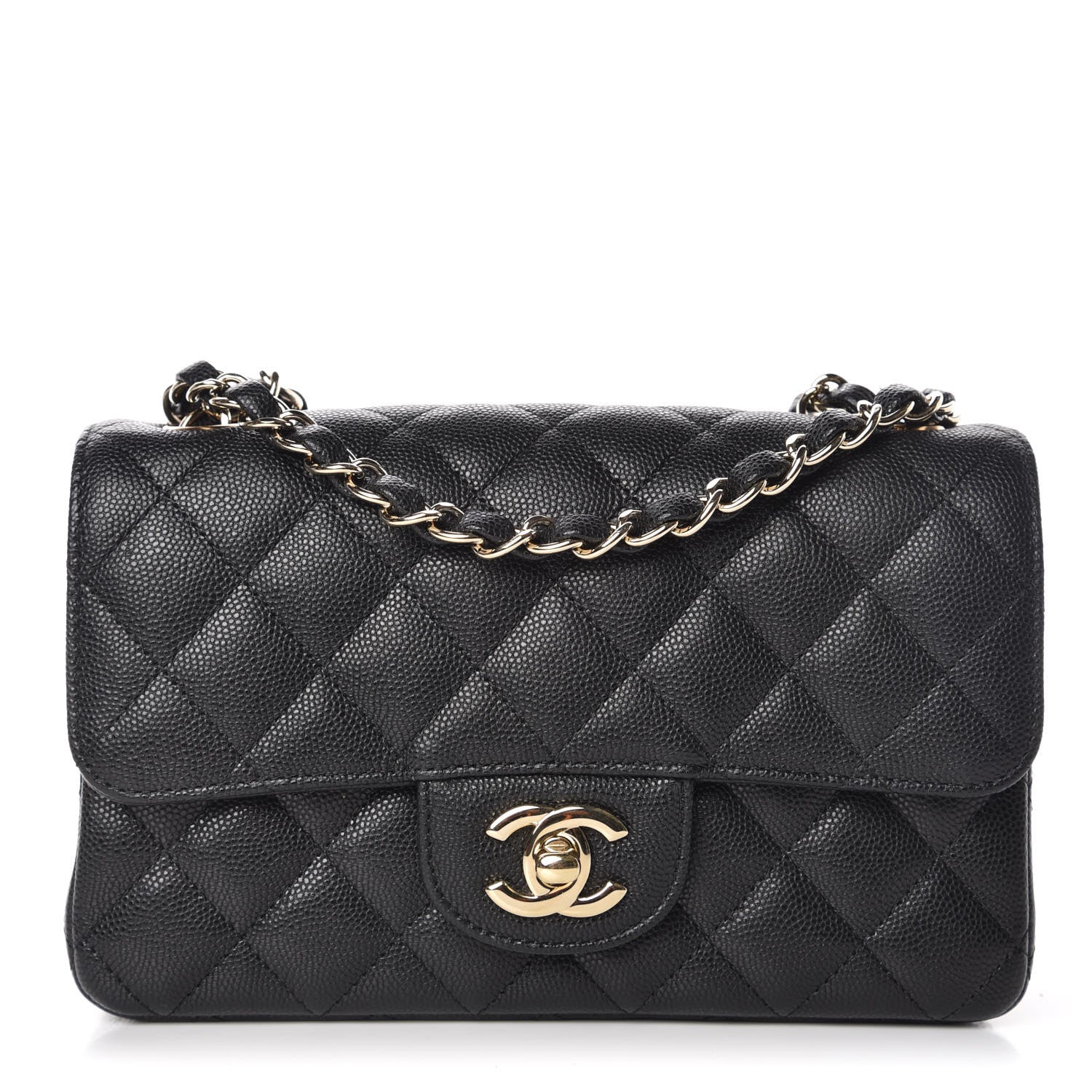 Chanel Caviar Quilted Mini Rectangular Flap Black 1 of 9