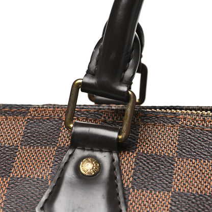Louis Vuitton Damier Ebene Speedy Bandouliere 35 10 of 10
