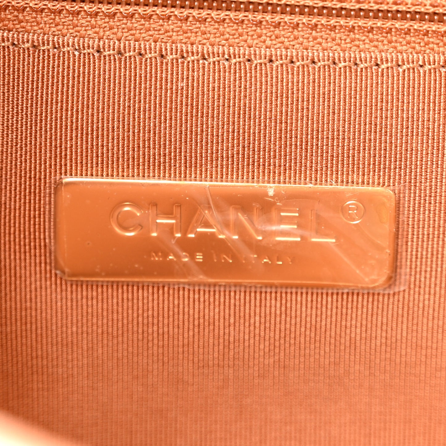 Lambskin Quilted Medium Chanel 19 Flap Brown