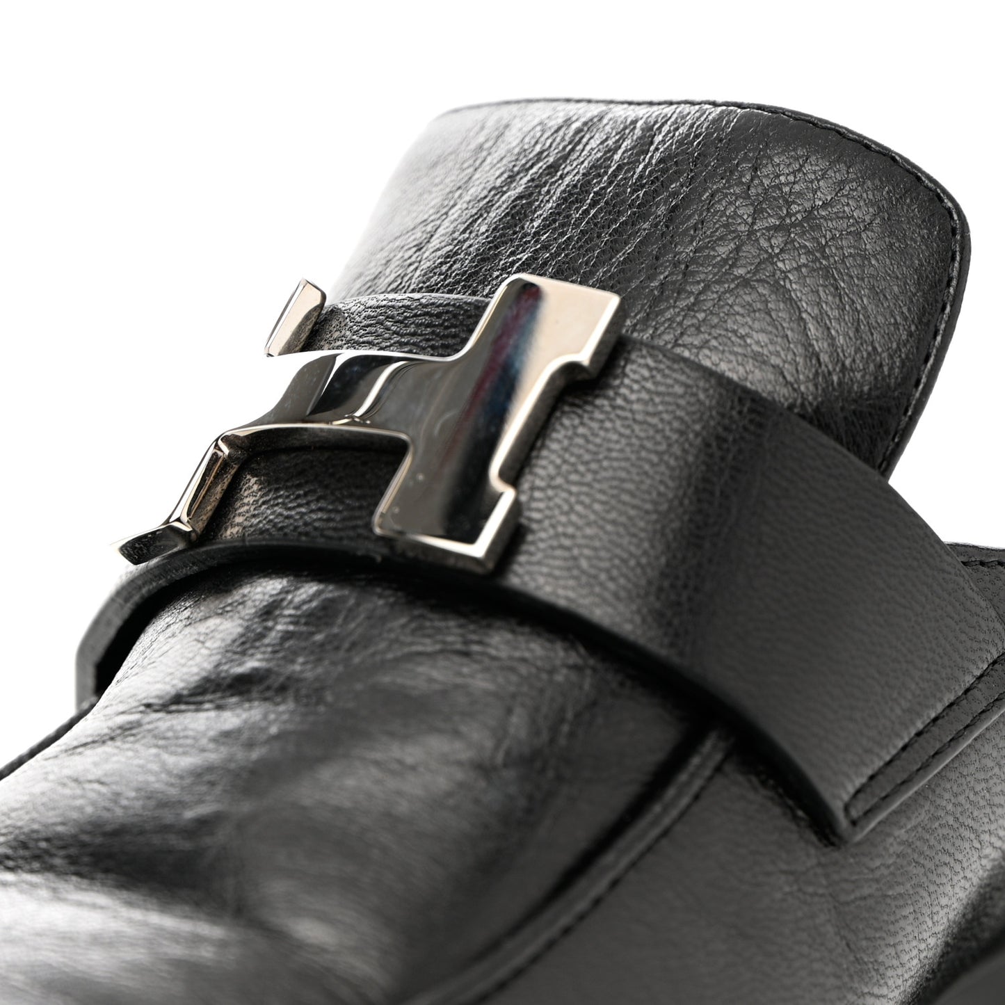 Goatskin Paradis Mules 39 Black