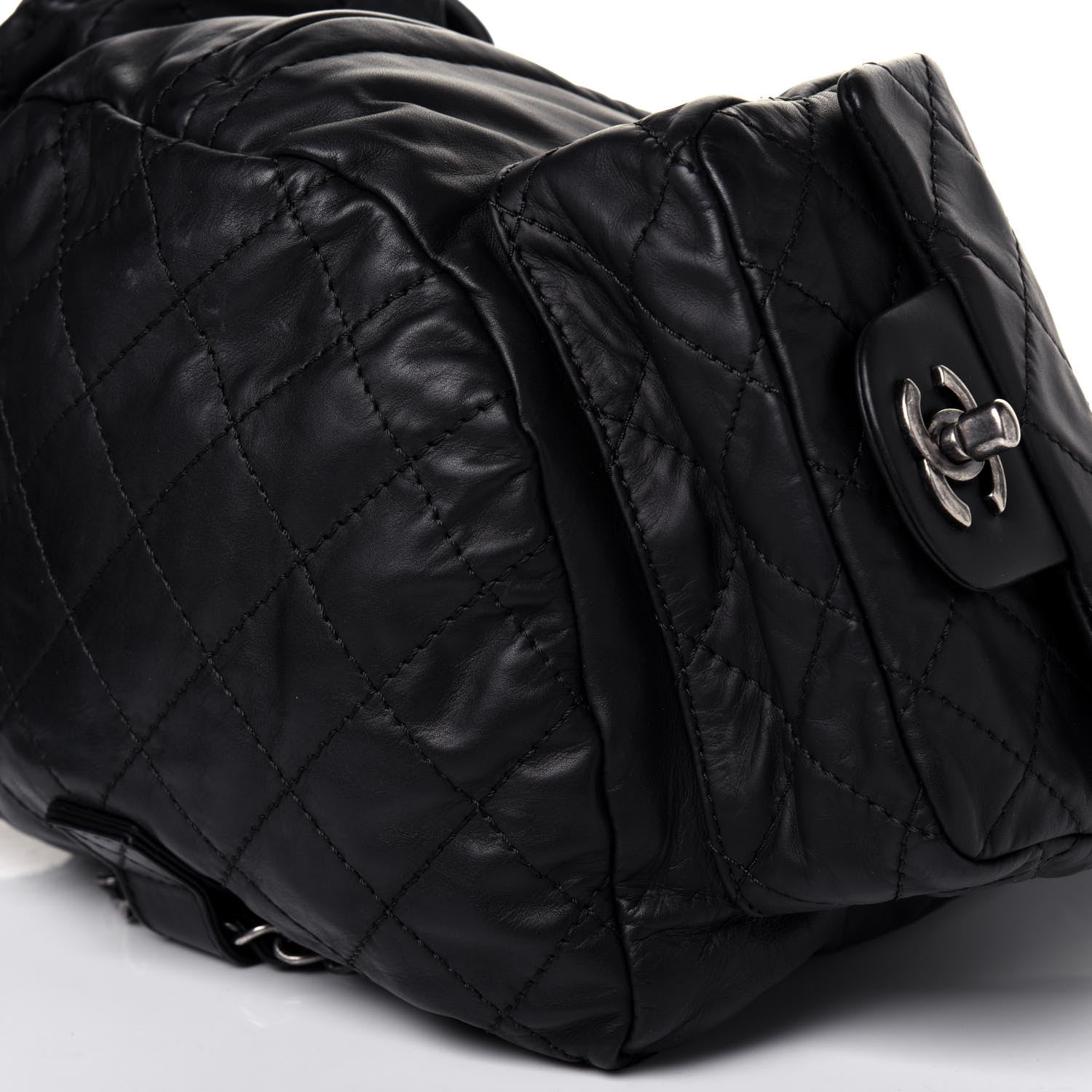 Chanel Calfskin Large Backpack Is Back Black 7 of 10
