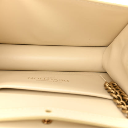 Dolce & Gabbana Smooth Calfskin Small Devotion Envelope Top Handle Bag Light Beige 5 of 11