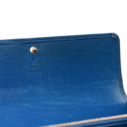 Louis Vuitton Epi Sarah Wallet Myrtille 9 of 10