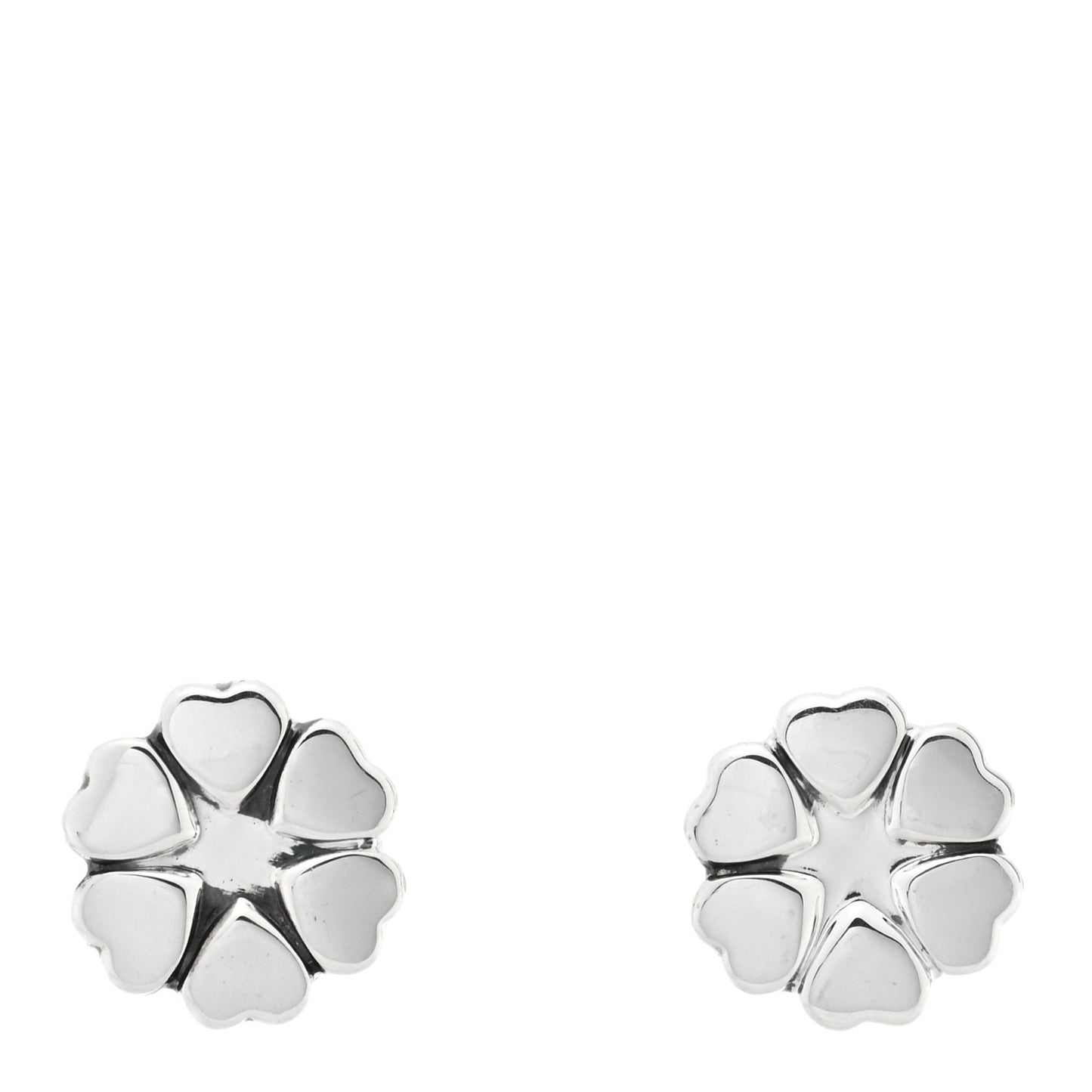 Sterling Silver Paloma Picasso Crown Of Hearts Earrings