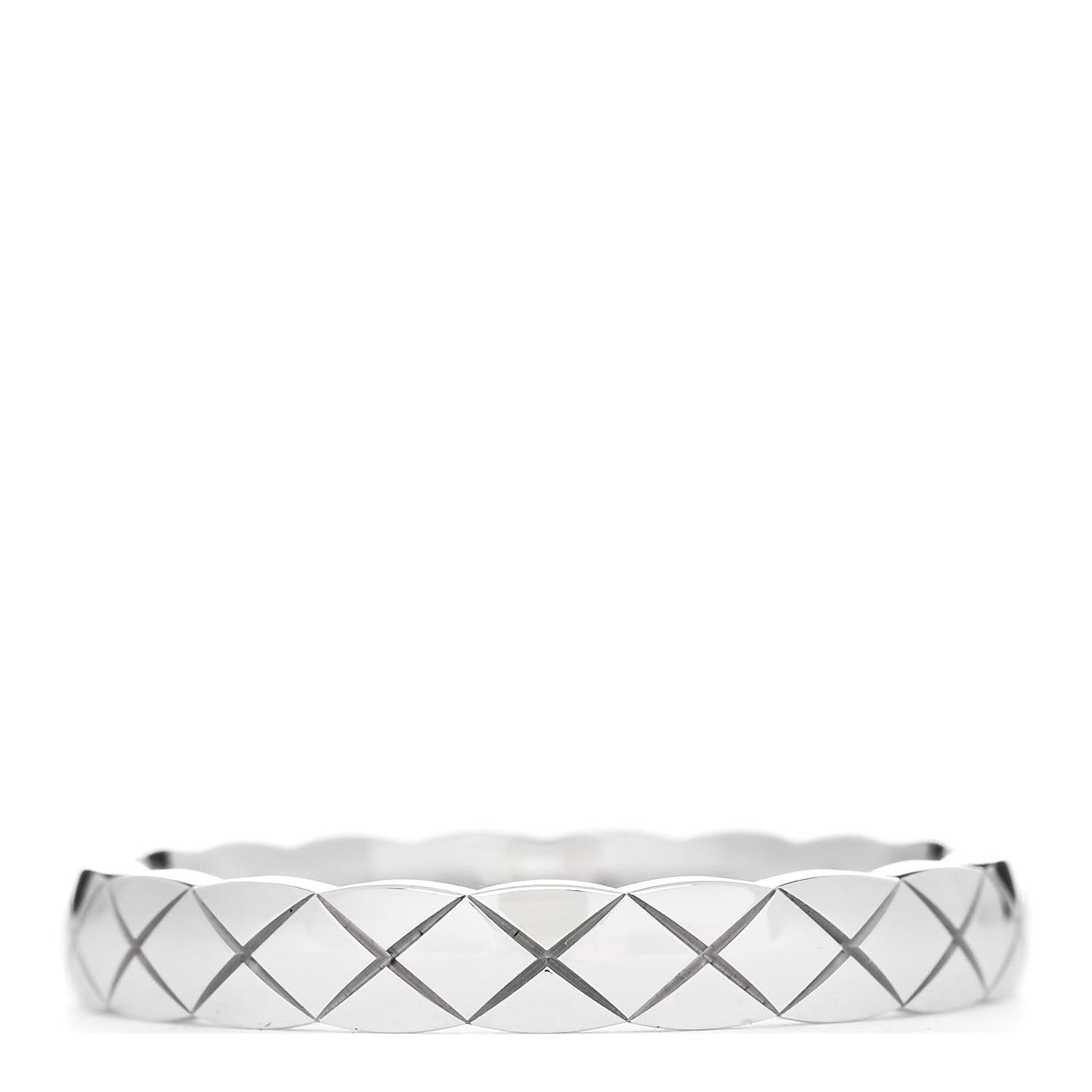 18K White Gold Mini Coco Crush Ring 56 7.5