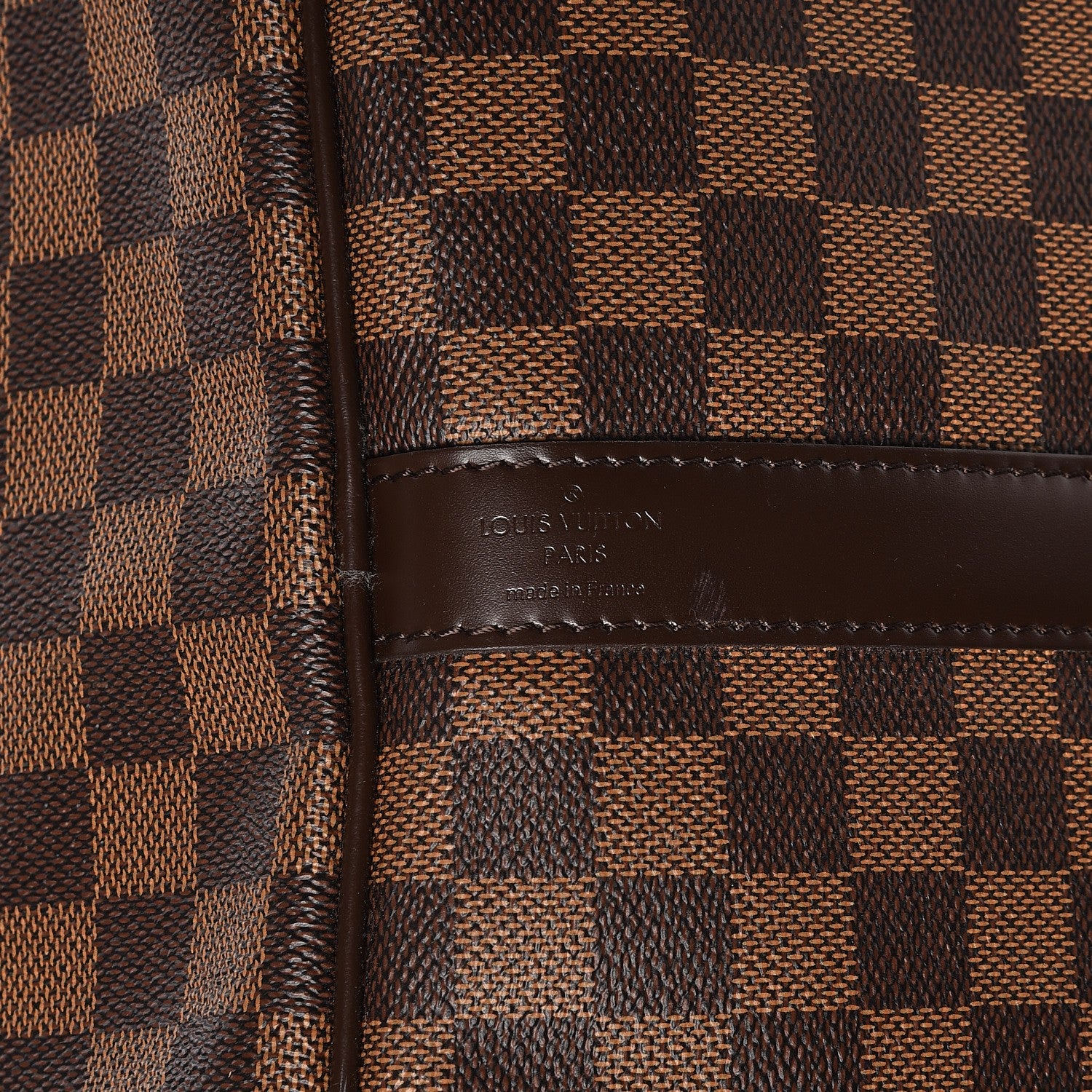 Louis Vuitton Damier Ebene Keepall Bandouliere 55 7 of 10